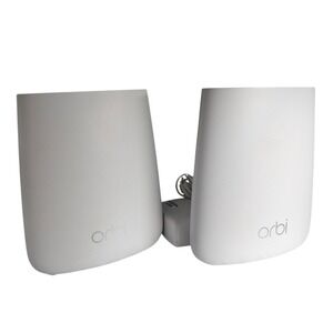 Netgear Orbi AC2200 Mesh WiFi System RBR20 Router and RBS20 Satellite White
